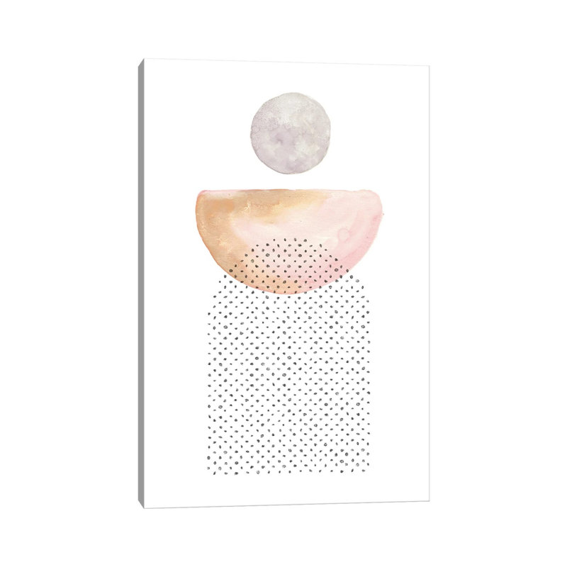 Abstract Art by Whales Way - Painting on Canvas, 101.6cm H x 66.04cm W x 1.91cm D, Wrapped Canvas