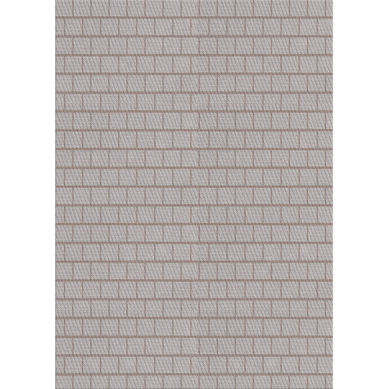 Geometric Indoor Rug, Rectangle 7' x 9'