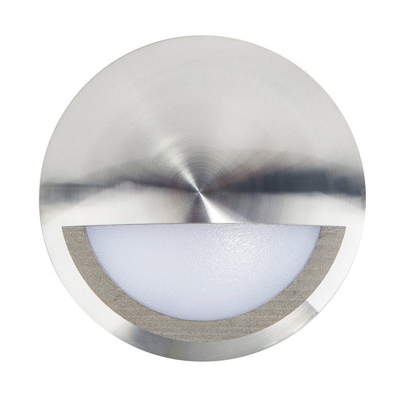 Ferrera Outdoor Bulkhead Light, Silver
