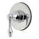 Single-Handle Three-Way Diverter Valve with Trim Kit