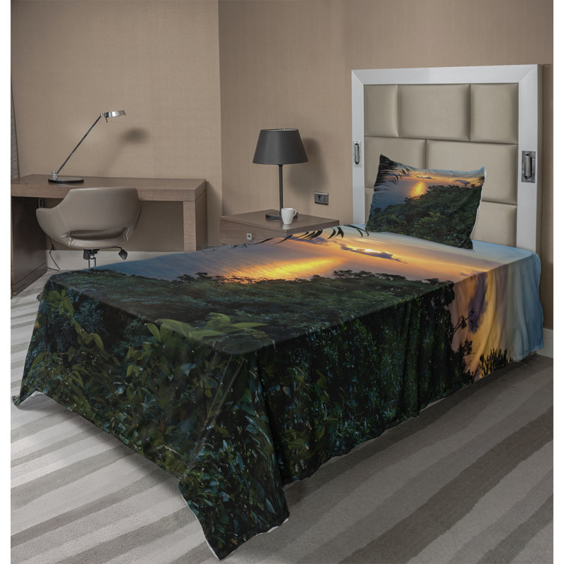 Microfiber Sheet Set, Twin Sheet Set + Fitted Sheet + 1 Pillowcase