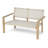 Melvin Acacia Wood Patio Loveseat-108971822