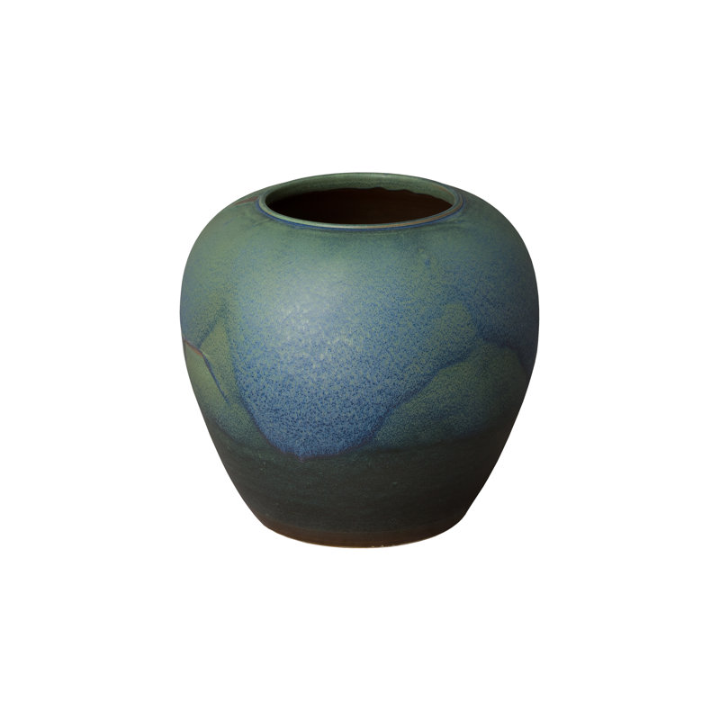 Vase de table en céramique Verdigris