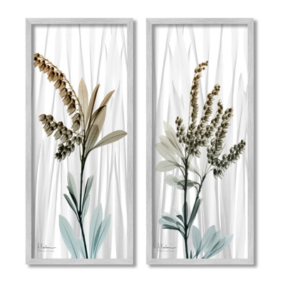 A2-601-Giclee " Modern Snowdrops Flowers " by Albert Koetsier 2 - Pieces