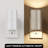Dimmable Wall Mounted Night Lights 3000K Nightstand Sconces Plug In Night Light