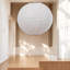 Paper Round Pendant Shade ( Clip On ) in Peach-16624926-66286947