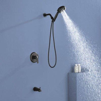 Pressure-Balanced (Temperature Control Only) All-In-One Kit with Rough in-Valve