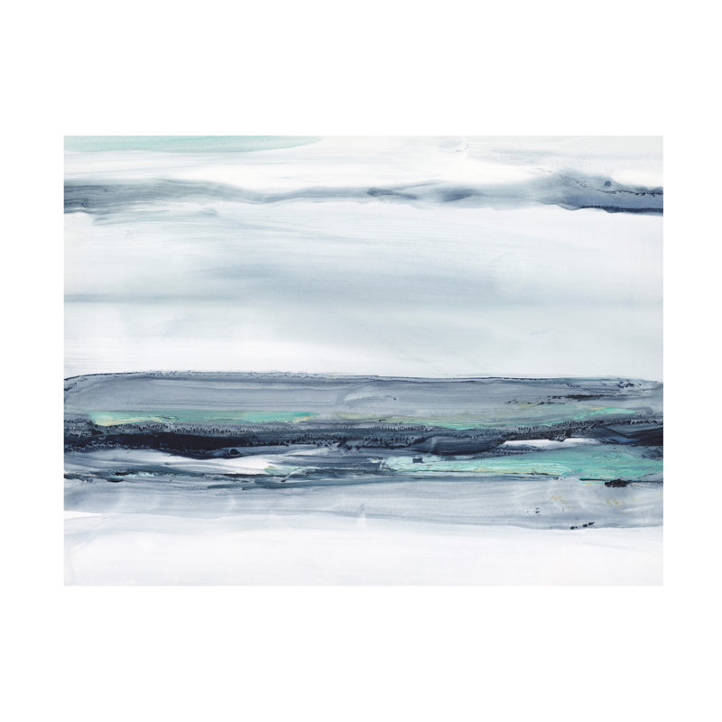 «Electric Tides I» sur toile, H 14 po x l 19 po