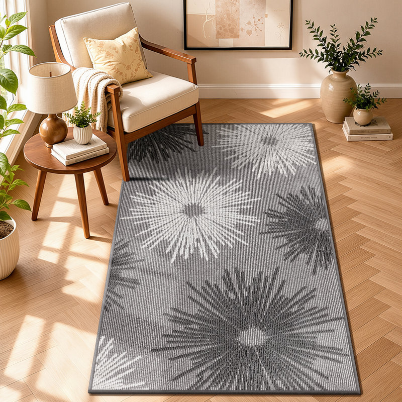 Paillasson antidérapant antitaches, Gris