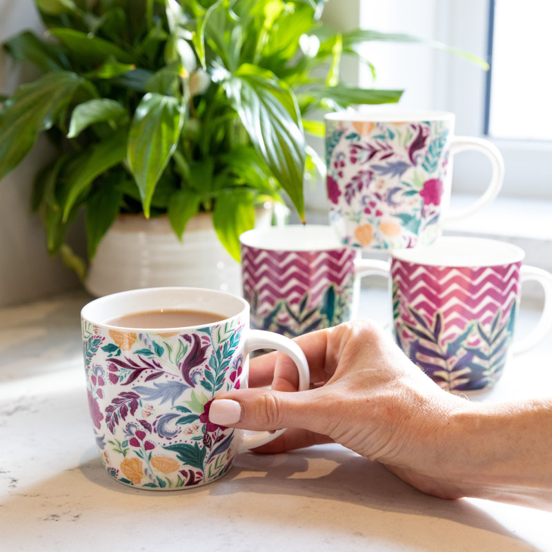 Exotic 4 Piece Mug Set