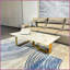 Table basse en pierre frittée Easy-Clean