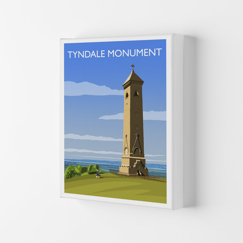 Tyndale Monument by Richard O'Neill - Print, Wrapped Canvas, 29.7cm H x 21cm W x 4cm D