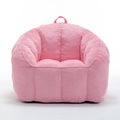 Giant Bean Bag Chair Sofa For Adults Teens, Comfy Corduroy Large Bean Bag Chairs With Armrests For Bedroom Living Room, Adult Beanbag Lazy Sofa Couch Chairs With Filler Included