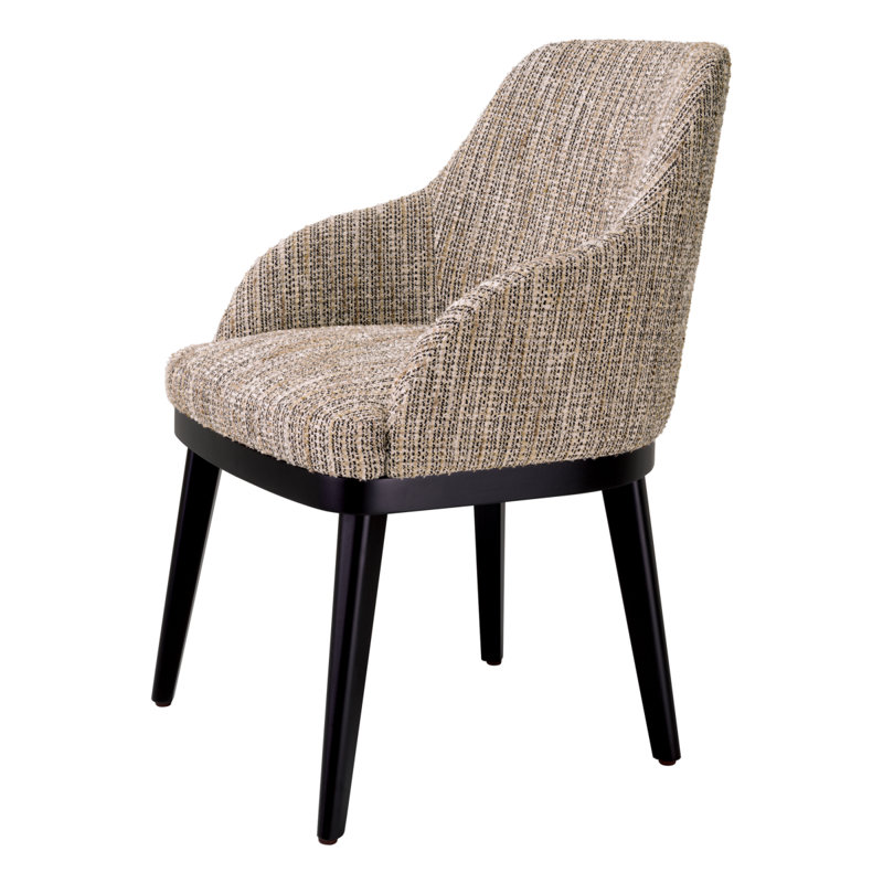 Costa Upholstered Dining Chair, Mademoiselle Beige