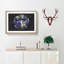Satellite Image Of Earth - Picture Frame Graphic Art-56876695-56876702