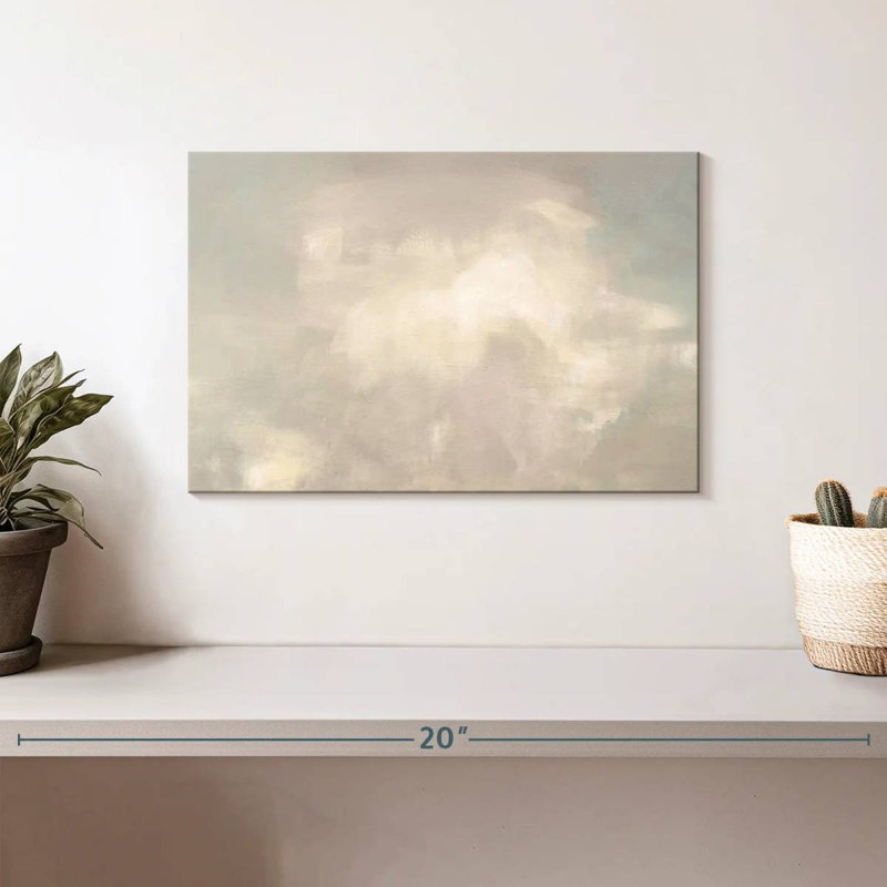 Avery Ashore Clouds Neutral, 8" H x 12" W