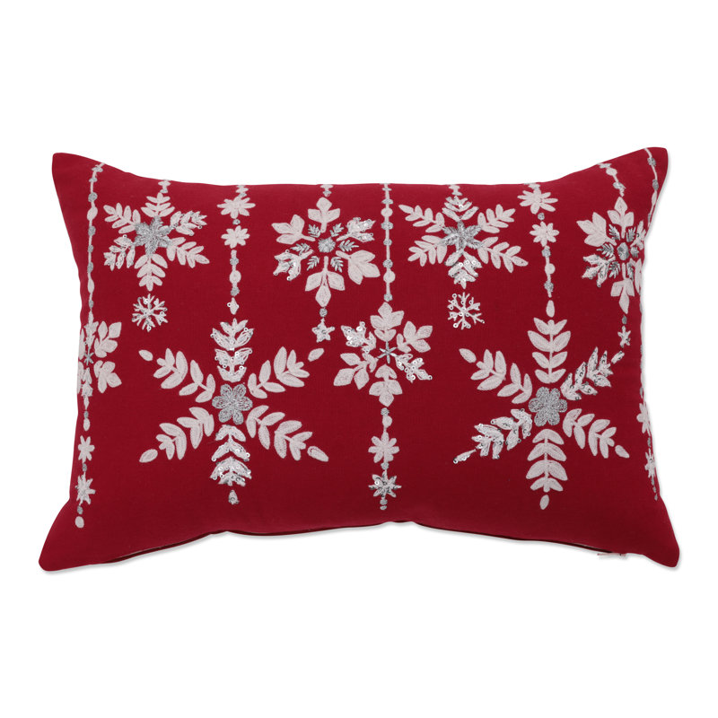 Housse de coussin rectangulaire en polyester 