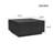 Accent Table, Square Coffee Table With 4 Storage Drawers-523974424