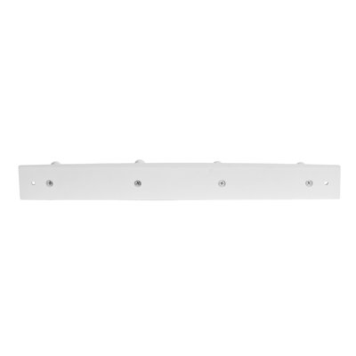 Solid Wood Wall 4 - Hook Wall Mounted Coat Rack