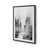 Cadre photo simple noir satiné sélectionné