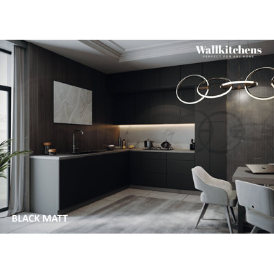 108'' W x 108'' H Medium Density Fiberboard (MDF) Kitchen Cabinet Set Ready-to-Assemble