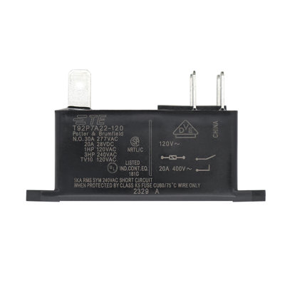 Relai de lavage complet pour sécheuse 110V / 120V Whole Pièces, pièce n ° 5192-298-001 Compatible avec les sécheuses commerciales Dexter Select