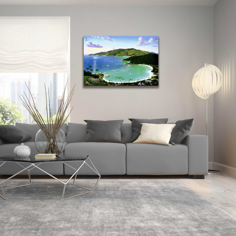 Art mural en verre acrylique, H 24 po x l 36 po x P 0,2 po