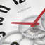 Gear Metal Wall Clock-55674933