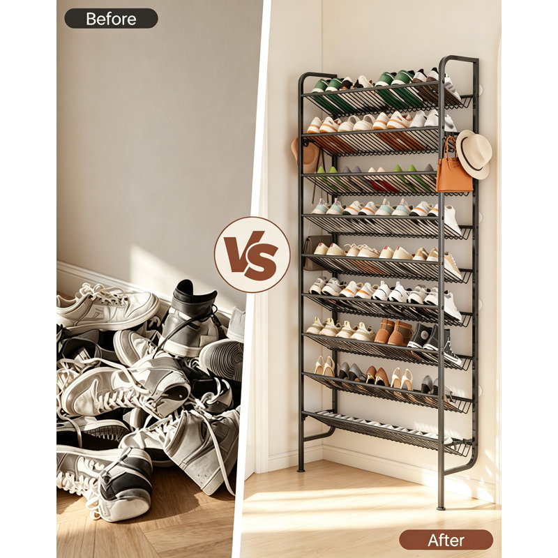 36 Pair Shoe Rack