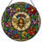 12"H Stained Glass Stained Glass Window Panel-543691946