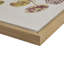 Botanical Illustration Canvas 4 - Décoration murale en lin pour 4 maisons d'art