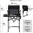 29" Seat Height Tall Folding Camping Chair-506563004