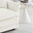 3 Piece Living Room Set (White)