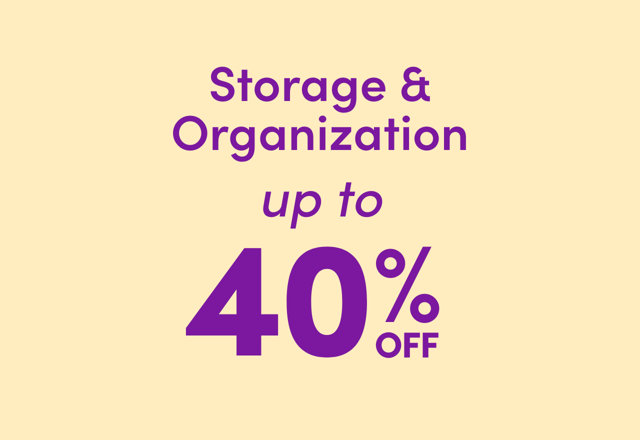 Storage & Organization Clearout