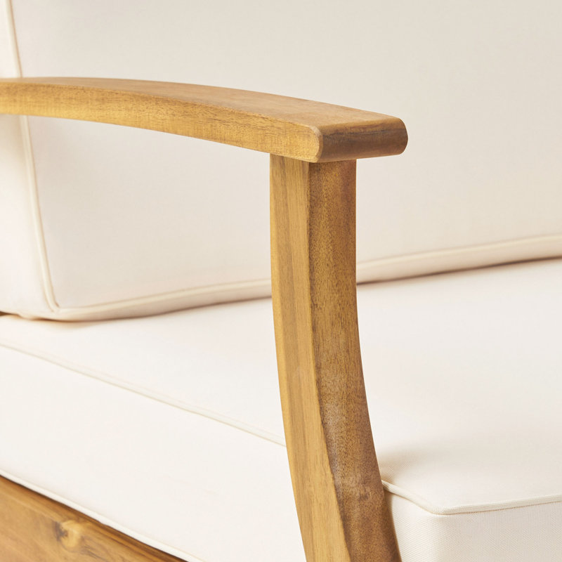Ensemble de 2 chaises club, crème, Crème