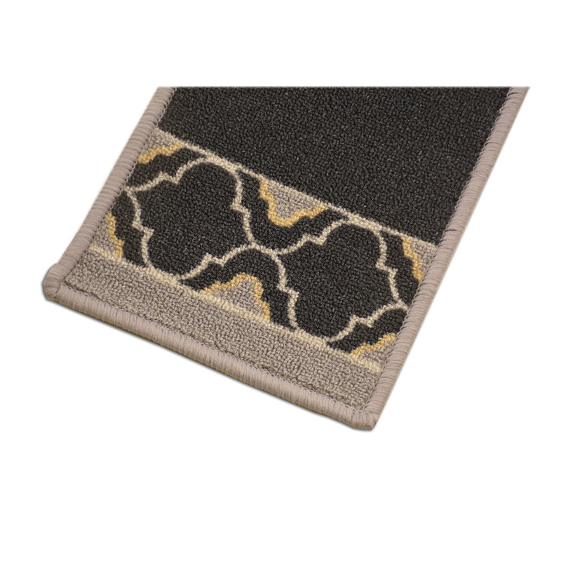 Tapis d'escalier noir antidérapant, 4