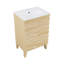 Meuble-lavabo Cascade 24 po en chêne naturel-98796174