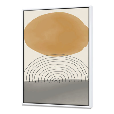 «Minimal Geometric Compostions of Elementary Forms XXXI», reproduction sur toile flottante