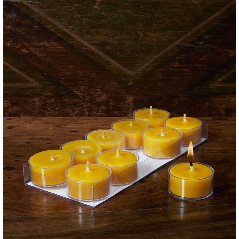 Unscented Tealight Candle, Gold