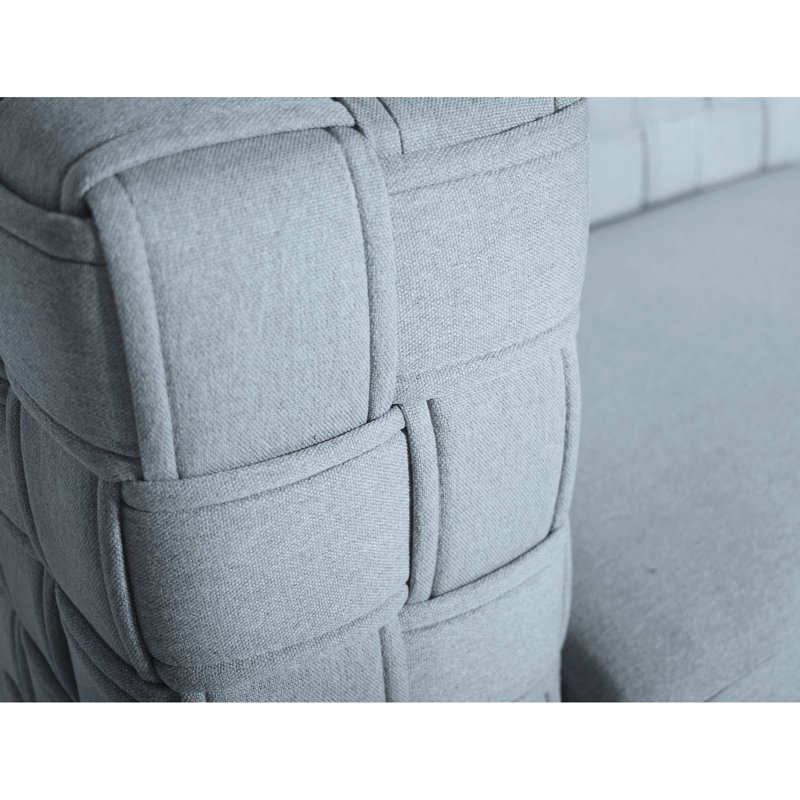 Méridienne Blue Chenille