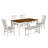 Barnouski Four Leg Dining Set-4105658-4105659-4105656