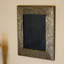 Cadre photo en bois plaqué laiton  Richeson