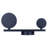 Montgomery 3 Light LED Wall Light-660405258