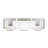 72" Robertson Double Bathroom Vanity Set with Oval Undermount Sinks-75247110-75247116-75247118