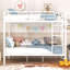 Lit superposé double au dessus d'un lit double-124917381-124917383
