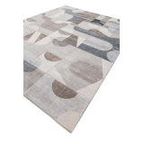 Contemporary One-of-a-Kind Rectangle 9'2" X 12' Hand Knotted Area Rug