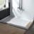 60" W x 30" D  Solid Surface Single Threshold Shower Pan Base with Drain Assembly & Drain Cover Included, Non-Slip-36500000-65273730