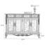 Banc de rangement pour chaussures en bois massif