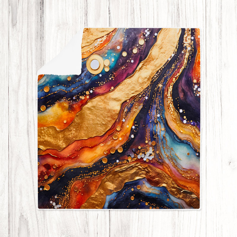 Couverture en sherpa FNfsher00413, L 51 po x L 60 po