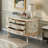 Modern Simple Painted Wooden Accent Cabinet